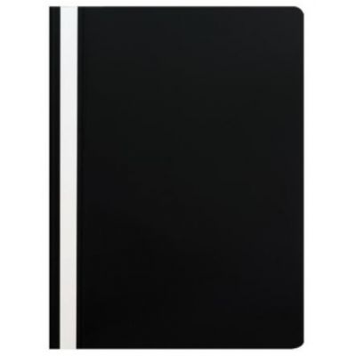 Quick binder with strip A4 black, PVC, Prolexplast