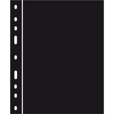 Tab Optima outer size 202x252mm 335313, 10 black sheets, Leuchtturm