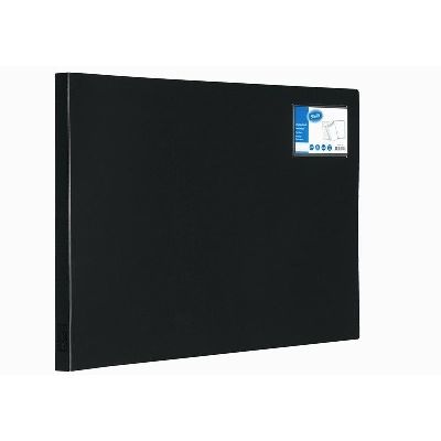 BANTEX DISPLAY BOOKS WITH PP COVER A3 LANDSCAPE, BLACK