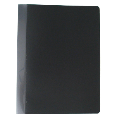 BANTEX INSERT DISPLAY BOOK 20 POCKETS, BLACK