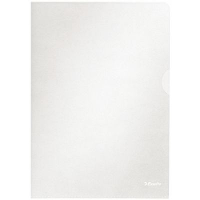 Folder A4 L-type, 105mic, embossed, pack of 10 pcs, Esselte