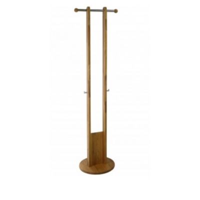 Clothes hanger MONDEO, H-170cm / oak nat.