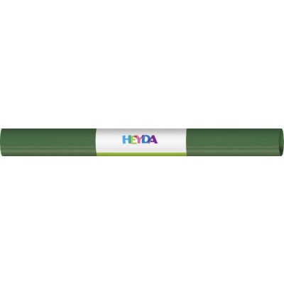 Krepp- paber 50x250cm 32g dark green, Heyda, Brunnen