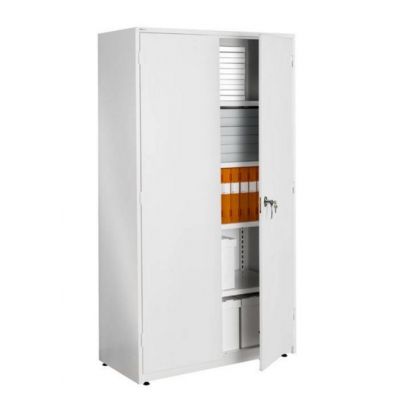Metal cabinet K-1900xL-1020xS-630mm, 4 shelves / white