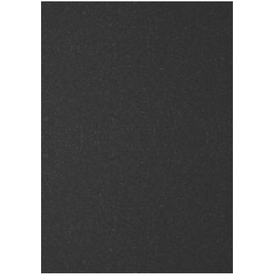 Glitter card A4 200g black