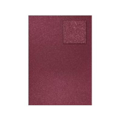 Glitter card A4 200g wine red