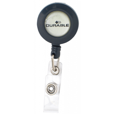 Badge Reel with patent fastener
