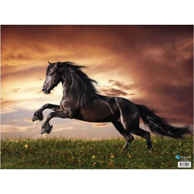 Table mat 530x400mm Horse Prolexplast