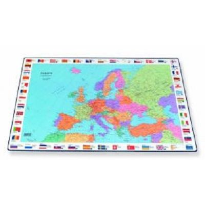 Table mat 530x400mm Map of Europe Prolexplast