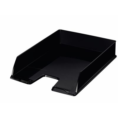 Document tray 254x61x350mm black CENTRA