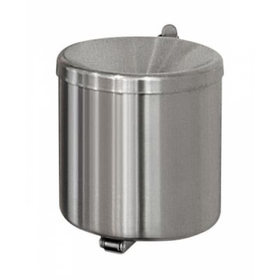 Ashtray for wall D-160, K-160mm, small / RVS stainless