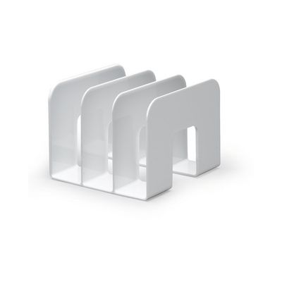 Bookkeeper / catalog holder Trend, 3-piece white 215x210x165mm Durable