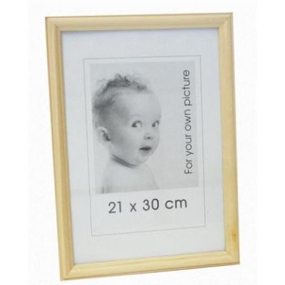 Photo frame B3 21x30, natural wood