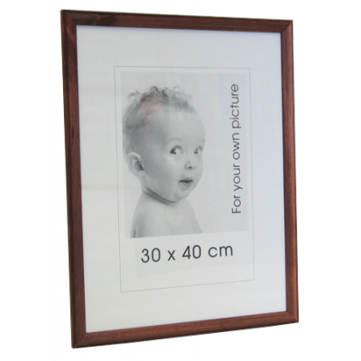 Photo frame B3 30x40, brown