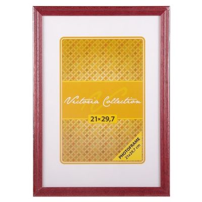 Photo frame B3 21x30, dark red