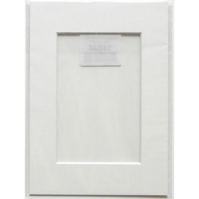 Paspartuu 10x15 (sisemõõt 6x8) extra valge, valge siseäär