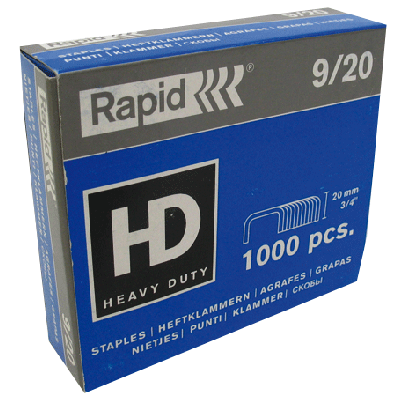 Clamps 9/20 Rapid, 1000 pcs, special