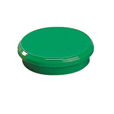 Magnet green - 24 mm, 6 magnets per blister card