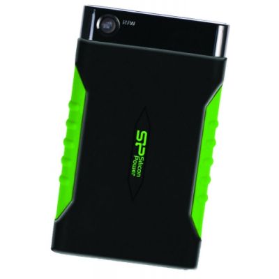 Portable hard drive Silicon Power Armor A15, with One touch quick backup button