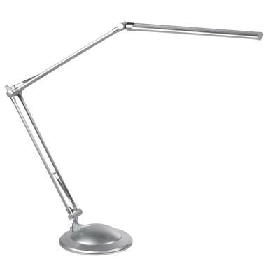 Lamp ALCO 9078, LED /230V- 60 x 0.12W, 6.500K, 544lm, 750lux-35cm /silver gray metal, alum.