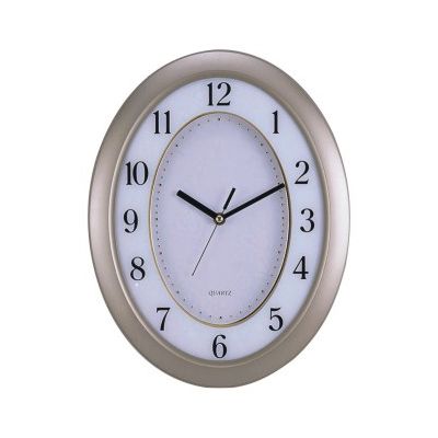 Wall clock Pearl MG, oval, 28,9x36,9cm