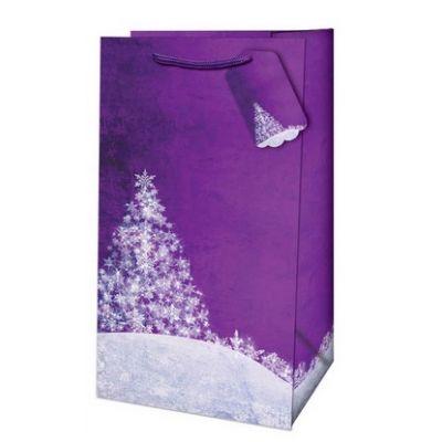 Gift bag - Winter wonderland 11x6.5x21cm