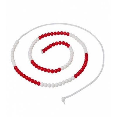 Arithmetic cord with 100 balls