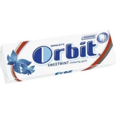 Närimiskumm Orbit Sweetmint 14g (suhkruvabad padjakesed)