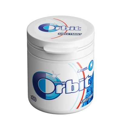Chewing gum Orbit Sweetmint 84g (sugar-free pads in a cup)