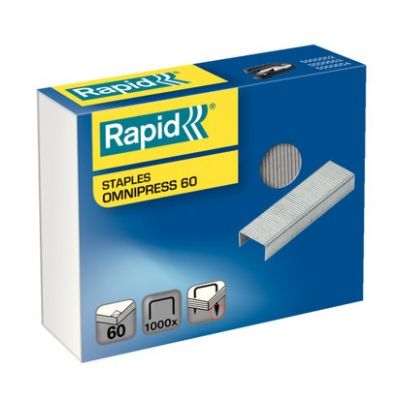 Staples Rapid Omnipress 60 Staples Box of 1000