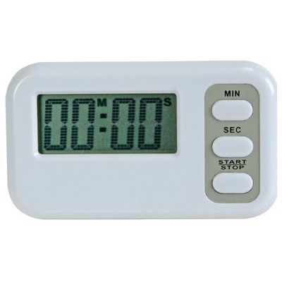 Timer with LCD display, tabletop or shower board or other magnetic mounting (timer), countdown timer with alarm