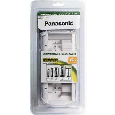 Akulaadija Panasonic BQ-CC15 universaalne