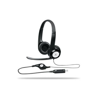 Kõrvaklapid+mikrofon Logitech H390 USB Headset (20 - 20000 Hz, mic 100 - 10000Hz: kaabel 2,5m) 2YW
