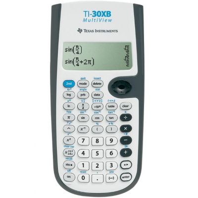 School Calculator TI-30X Battery MultiView (standard battery, multi-line display)