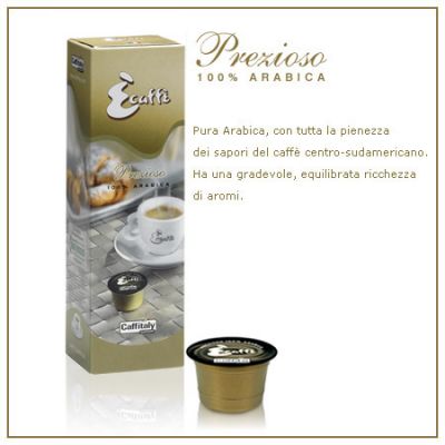 Coffee capsule Prezioso 100% Arabica 8g 10pcs / pack