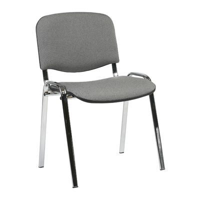 Customer chair ISO 2, 641632 / light gray chrome