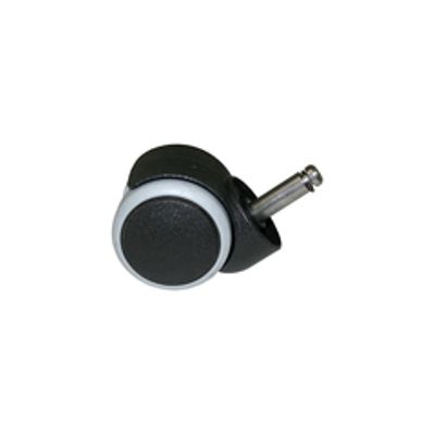 Tooli põrandat säästvad rattad/ nn. kummirattad 36340, D-50mm, tihvt 11mm, universaalsed / 5 tk kompl.