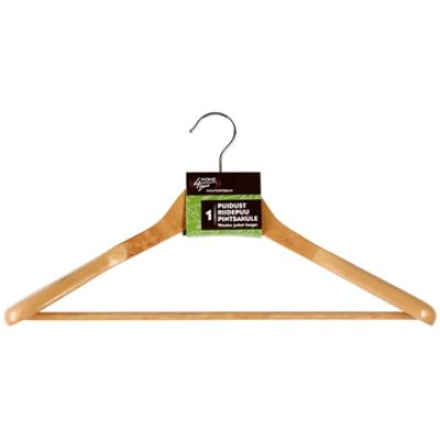 Hanger for jacket, wide 63053 / light wood