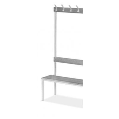 Seat bench / hanger 600x400xH-1700mm, 4 hanging hooks