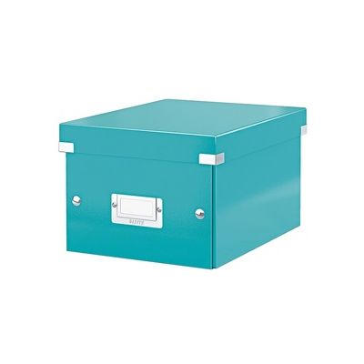 Storage Box Click & Store Leitz WOW Small, Ice Blue