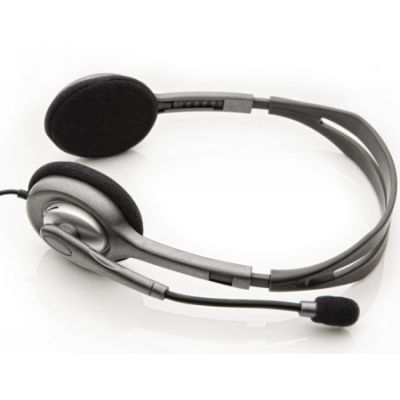 Kõrvaklapid+mikrofon Logitech Stereo Headset H110 arvuti 2x3,5mm stereo pistik