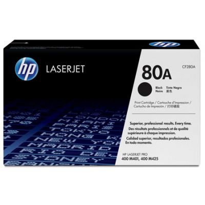 Tooner HP CF280A black/must 2560lk LaserJet Pro 400 MFP M425DN/DW, M401