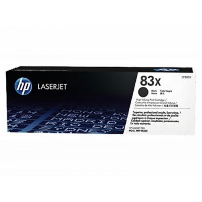 Tooner HP CF283X Black high capacity 2500lk suuremahuline must, LaserJet Pro M201/MFP M225 (NB! ei sobi M125/M127)