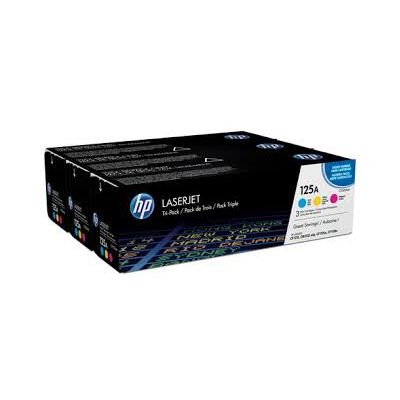 Toner HP CF373AM 125A Cyan-Magenta-Yellow Tri-pack 3x1400lk