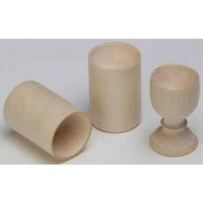 Egg cup blanks, for UNIMAT machine tool, 15 blanks included