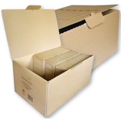 Archive box, 550x350x265mm, cardboard brown, SMLT