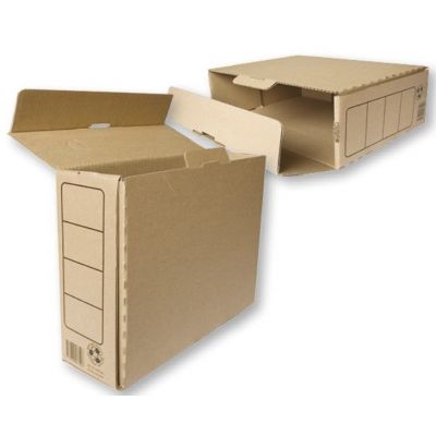 Archive box A4 10cm, 330x250x103mm, cardboard brown, SMLT