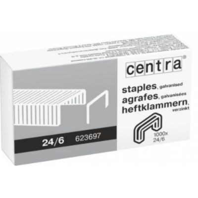 Klambrid Centra 24/6, tsink ,1000tk/pk