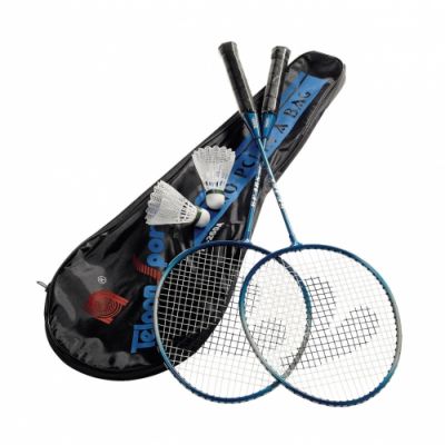Badminton set, 2 rackets, 2 balls, bag