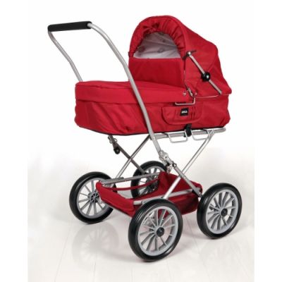 Brio doll stroller, height 70 cm, length 52 cm, different colors